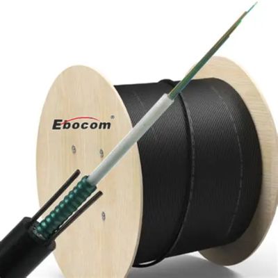 High Strength GYXTW 12 Core Steel Tape Armored Fiber Optic Cable PE Sheath for Outdoor Duct Installation