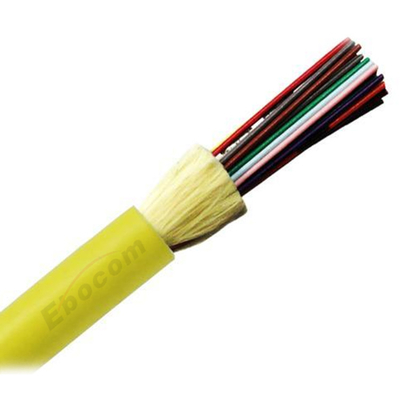 GJFJH Kapalı Fiber Optic Kablosu Sıkı tampon 2 4 12 24 Çekirdek SM MM OM1 OM2 Ağ için