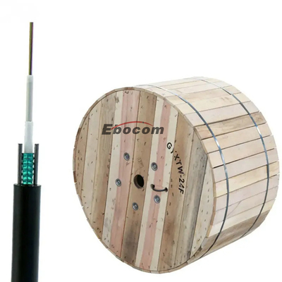 Açık Kanal GYXTW Optik Fiber Kablo Tek Mod G652d 8 çekirdek kanal kuruluşu