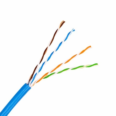 CAT5E CAT6 Ağ Kablosu UTP 24AWG Ethernet portları için bakır iletken