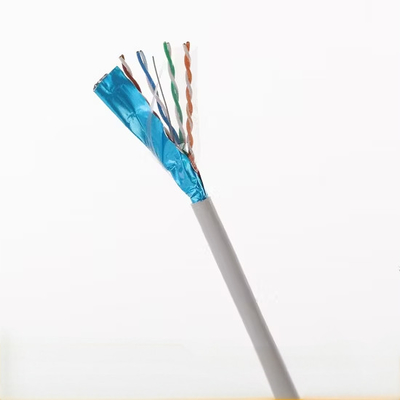 Cat6a UTP Ethernet Kablosu 4 Çift Kablo 0.48 0.5 0.52 Ağ için 1000ft bakır iletken