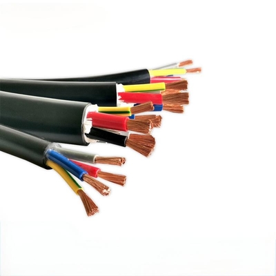 RVV Elektrik Kablosu Güç Kablosu Çok Yönetici Kablo 2 3 4 5 Çekirdek 0.75 1 1.5 2.5 4 6 MM