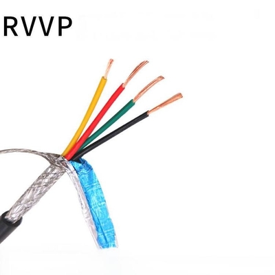 RVVP Kalkanlı Esnek Kablolar Rvvp Kablo Yönetici İzolasyonu İnternet İnşaatı için