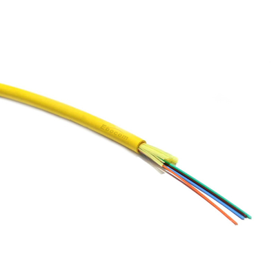 2 çekirdekli GJFJH G657A Kapalı Fiber Optic Kablo LSZH Ceket Yapı kablolama ve FTTH ağları için kolay dallanması