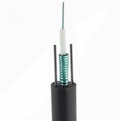 G652D GYXTW 48 Core Outdoor Fiber Optic Cable Water Blocking Structure Steel Wire Reinforced PE Jacket for Backbone Network