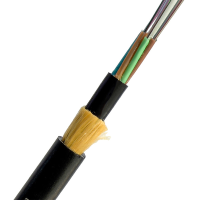 Tüm Dielektrik Kendiliğinden Desteklenen Fiber Optic Kablo 24 Core Span1000m Ağ Altyapısı için