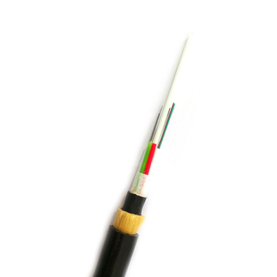 ADSS Fiber Optic Kablo Dışarıda 12 24 46 48 60 96 Çekirdek Arası 100 200 500m