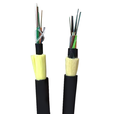 Açık hava fiber optik kablo ADSS kablosu 24 çekirdek 48 çekirdek 96 çekirdek ADSS Fiber Optic Kablo