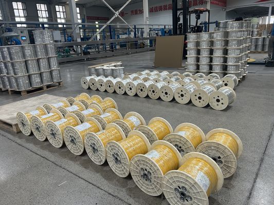 EBOCOM GJFJV GJFJH İç Mekan Optik Kablo 2-24 çekirdek Tek Modlu G652D Dağıtım iletişimi