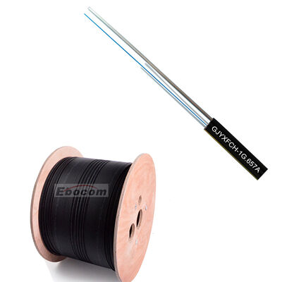 Dış GJYXFCH 1 2 4 Çekirdek G652D G657A1 G657A2 LSZH Ağ için PVC Drop Kablo