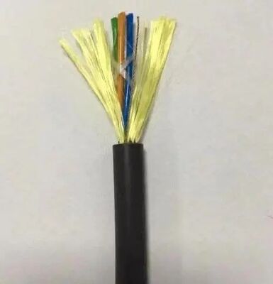 72 Core ADSS Fiber Optic Kablo 100M Span Kullanımı için Tek Ceket